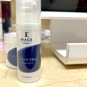 Clear cell medicated acne lotion